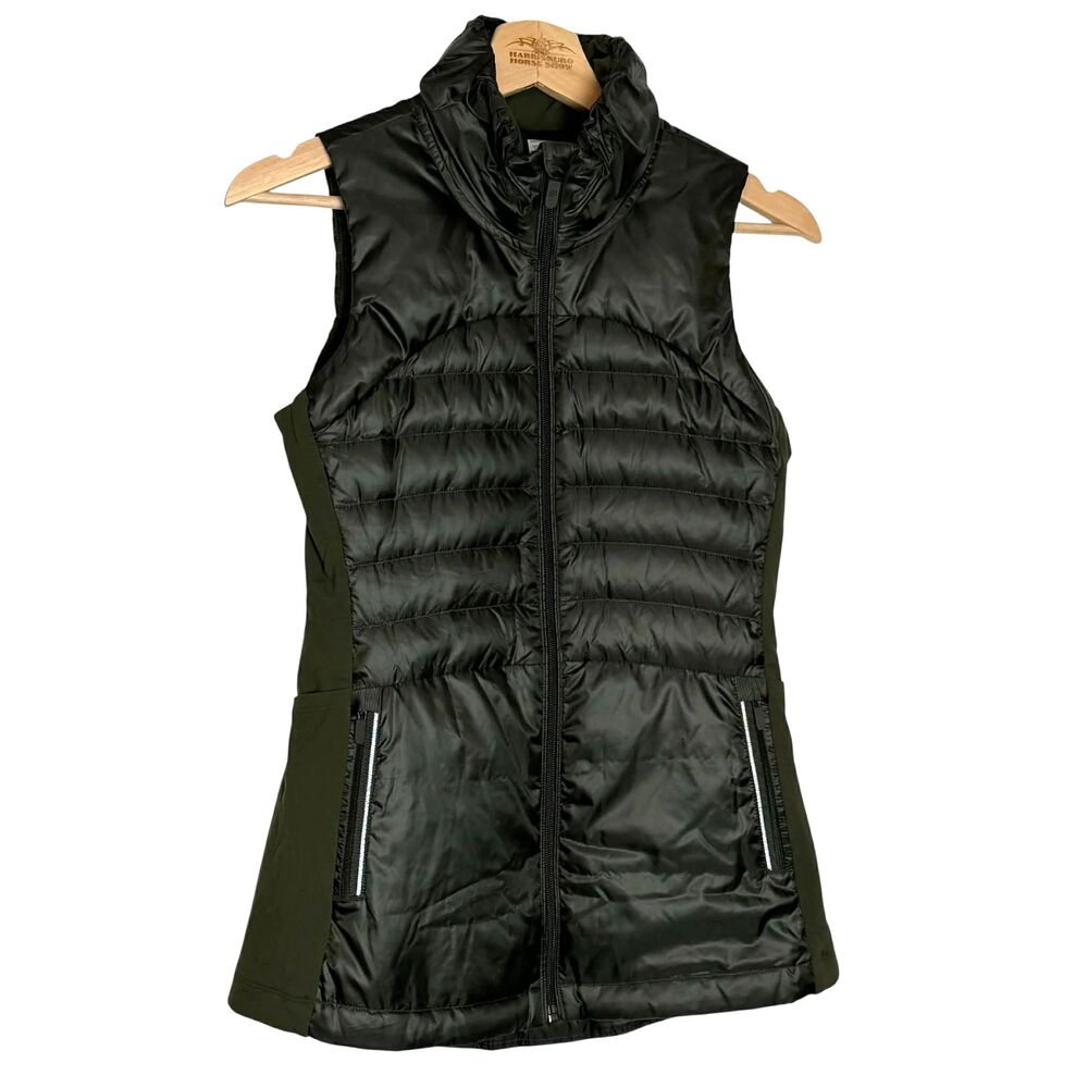 Lululemon Down For A Run Vest Gator Green - Picture 2 of 8